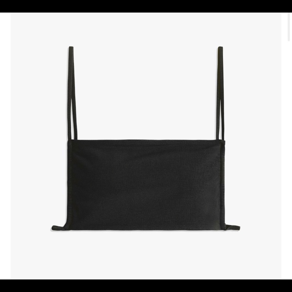WEWOREWHAT black RUCHED JERSEY KNIT TOP